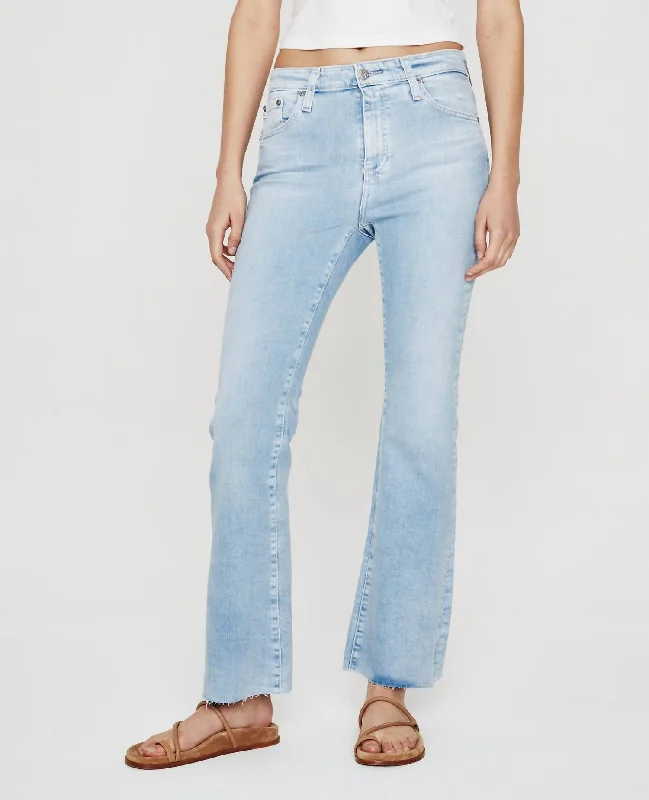 Acid - wash women jeans with a retro finishHigh Rise Farrah Bootcut Jeans In 21 Years Coastline