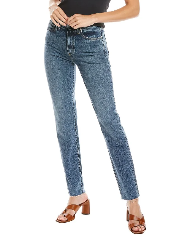 Women's Denim - Look Tight Trousers in Light Blue for a Casual and Versatile OptionLe Jean Lara Willow Wash High-Rise Slim Jean