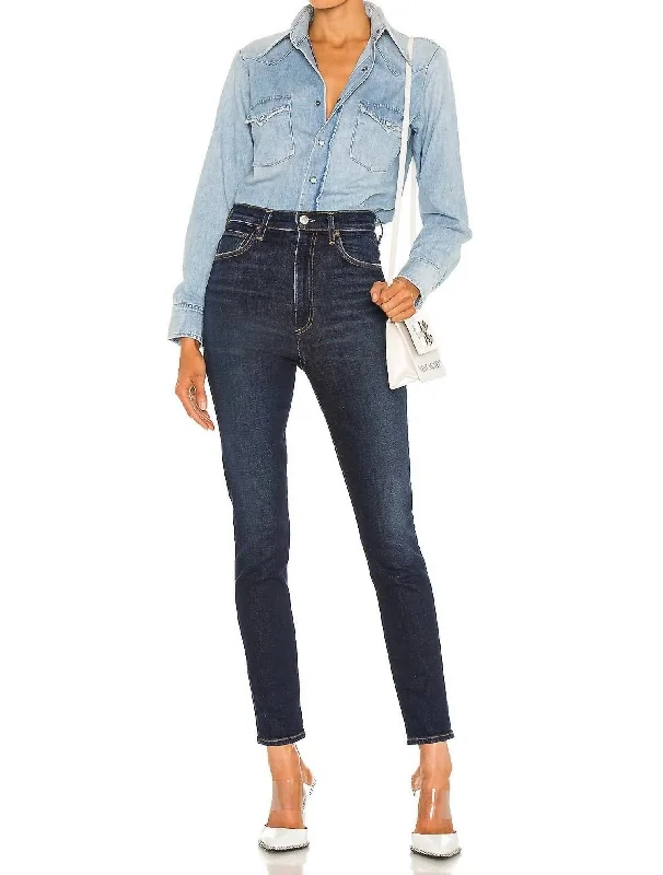 Jeggings women jeans combining the comfort of leggings and style of jeansPinch Waist Skinny Jeans In Ovation