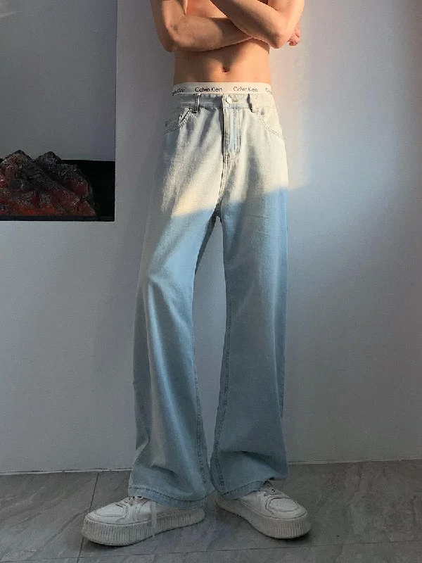 Mom jeans for a nostalgic and casual lookThin Summer Slim Wide Leg Jeans