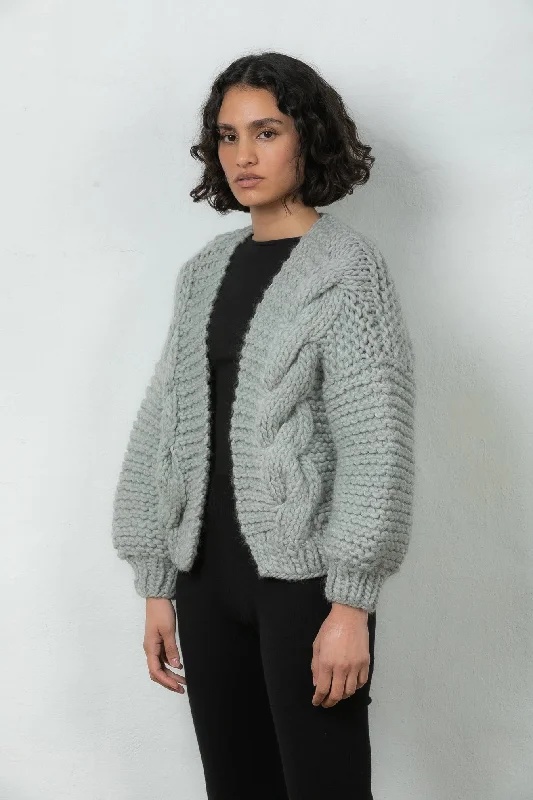 oversized women cardigan for a trendy and cozy lookDiamond Bomber