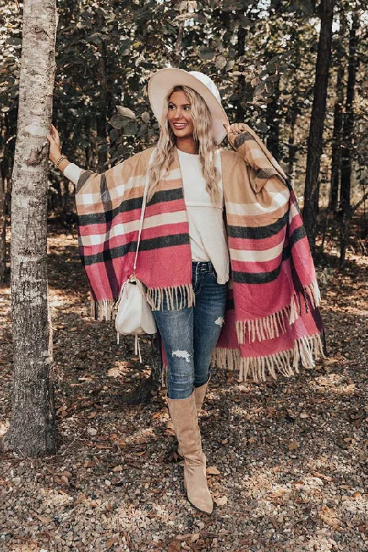 oversized women cardigan for a trendy and cozy lookLost In Loveliness Poncho