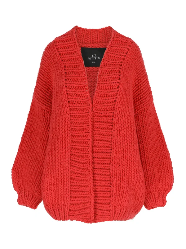 ribbed women cardigan with a classic textureThe Cardigan