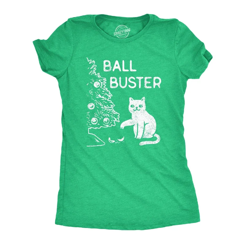 Crew Neck Women T Shirt with a Timeless DesignBall Buster Women's T Shirt