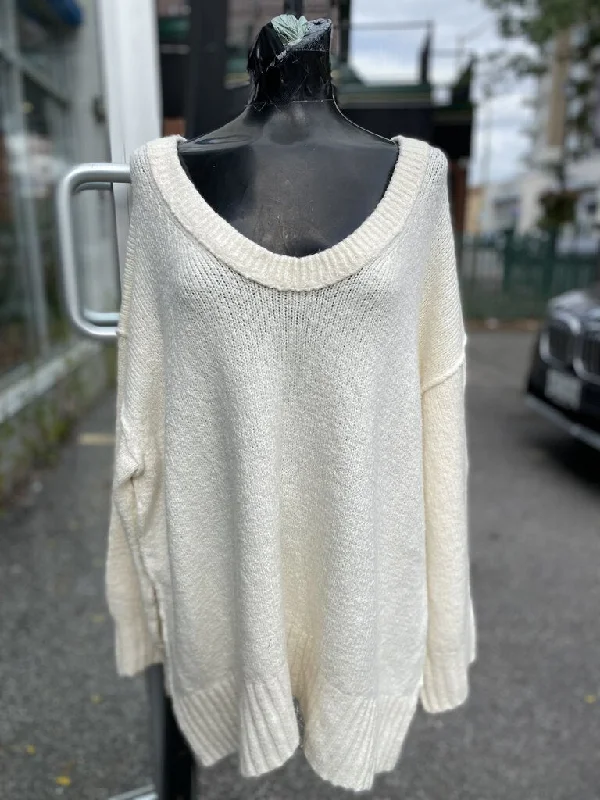 Open - Front Women's Cardigan - Style Mohair SweatersFree People sweater L