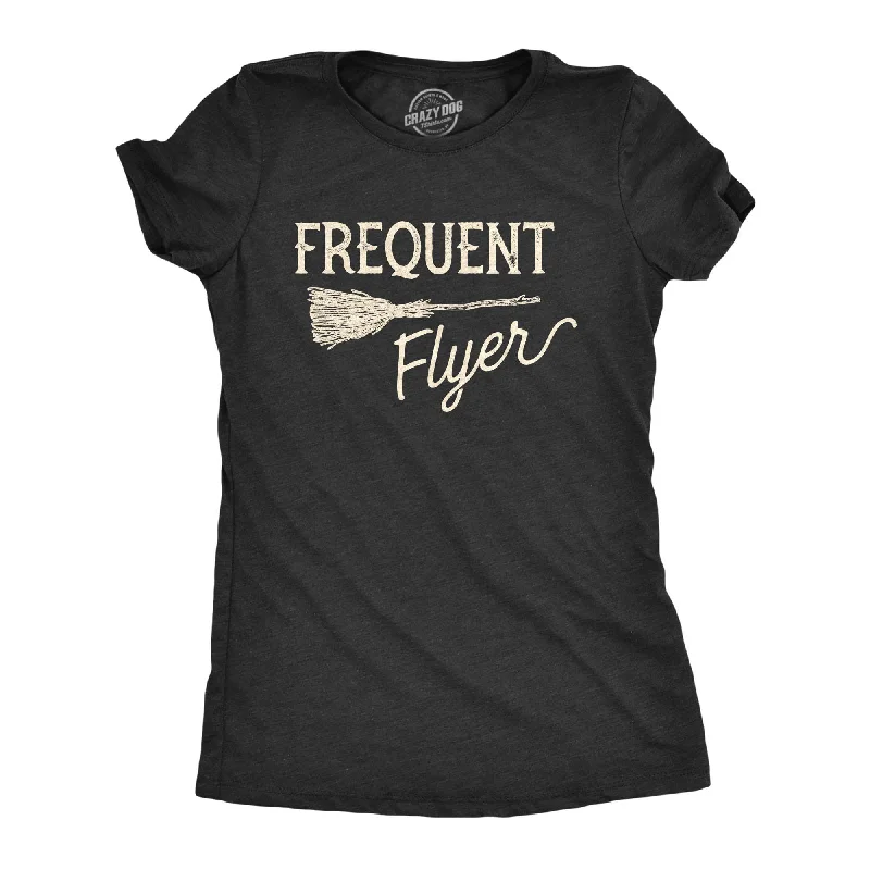 Organic Cotton Women T Shirt for Eco - Conscious WearersFrequent Flyer Women's T Shirt