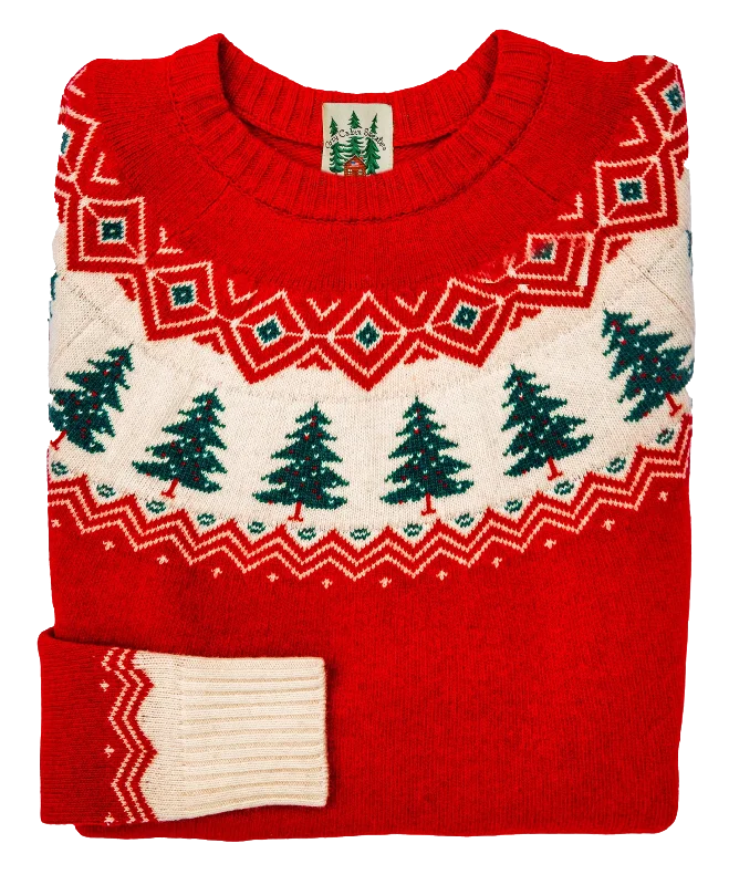 Plus Size Women's Embroidered Sweaters in Ethnic StylesMerry & Bright Sweater