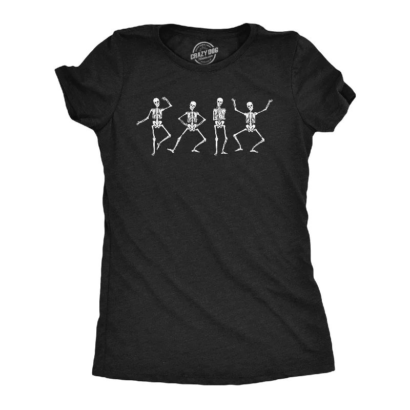 Puff Sleeve Women T Shirt for a Fashion - Forward LookSkeletons Dancing Women's T Shirt