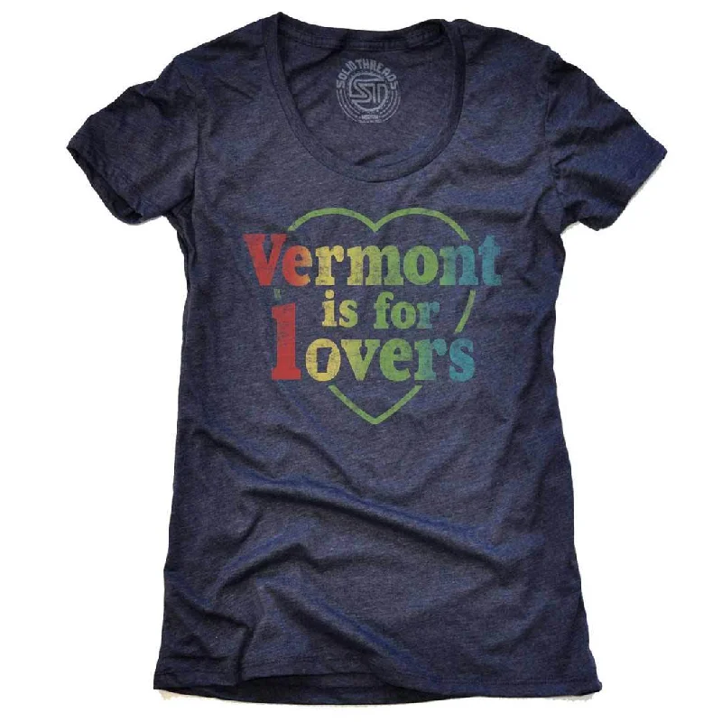 Moisture - Wicking Women T Shirt for Active LifestylesWomen's Vermont is for Lovers T-shirt