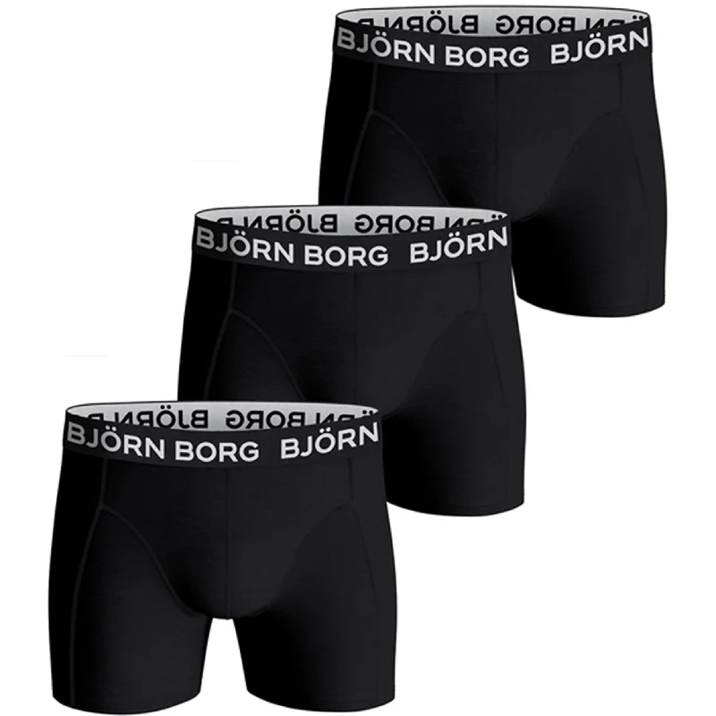 Tie - Waist Women Shorts for a Customizable FitBjörn Borg Core Boxershort 3-pack Multi