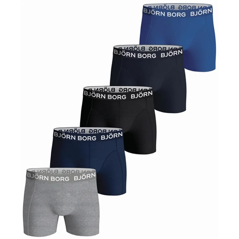 Stretchable Women Shorts for Maximum MobilityBjörn Borg Core Boxershort 5-pack Multi