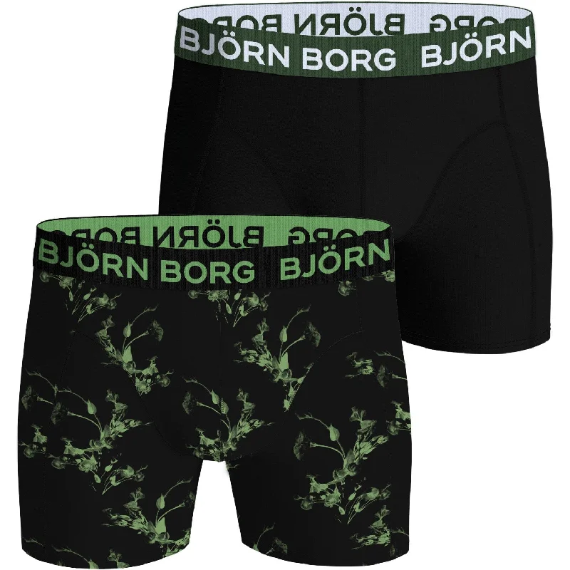 Cuffed Women Shorts for a Laid - Back and Trendy LookBjörn Borg Multipack 2 Core Boxer Shorts 2-pack