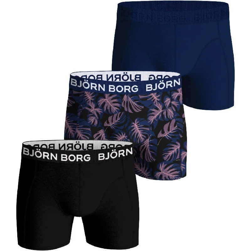 Bermuda Women Shorts for a Classic and Sophisticated LookBjörn Borg Multipack 2 Core Boxer Shorts 3-pack