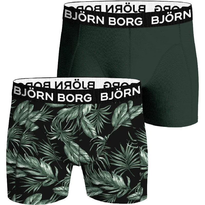 Embroidered Women Shorts with Intricate DesignsBjörn Borg Multipack 3 Core Boxer 2-Pack