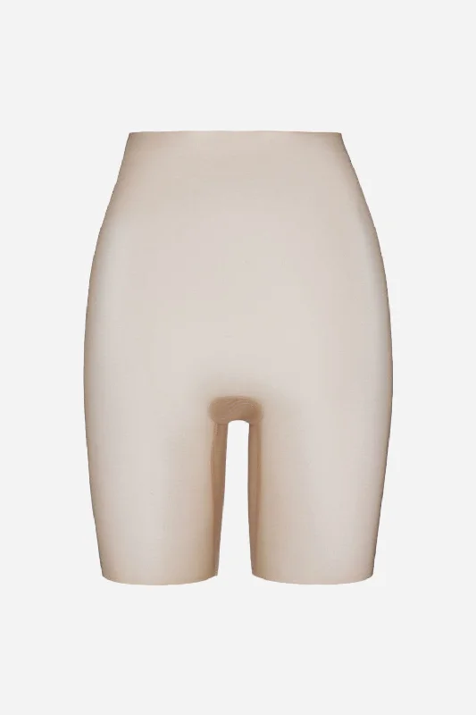 High - Waisted Women Shorts for a Retro and Flattering LookCommando Featherlight Control Short in Beige