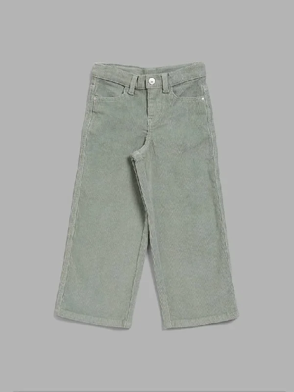 Leather Look Women Shorts for an Edgy and Chic StyleHOP Kids Sage Corduroy Trousers