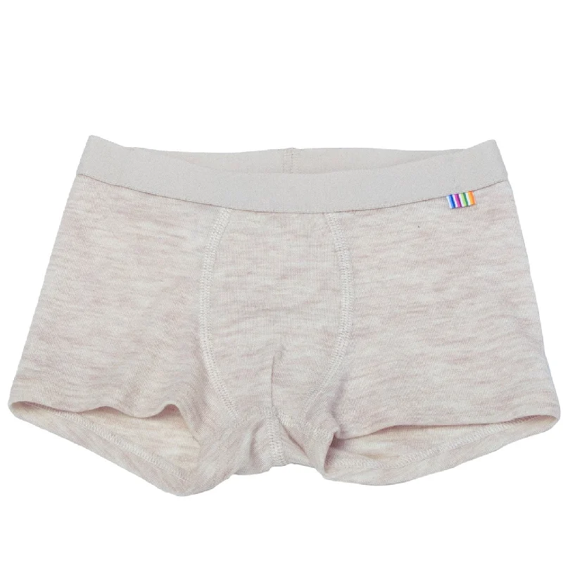 Ruffled Hem Women Shorts to Add a Feminine TouchJoha Creme Boxer Shorts