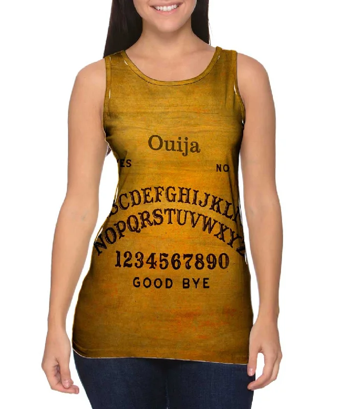 Halter Neck Women's Modal Blend Tank Tops for ComfortOuija Board