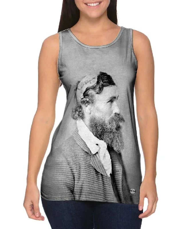 High - Neck Women's Silk Blend Tank Tops for a Luxurious FeelRobert Mcgee Scalped