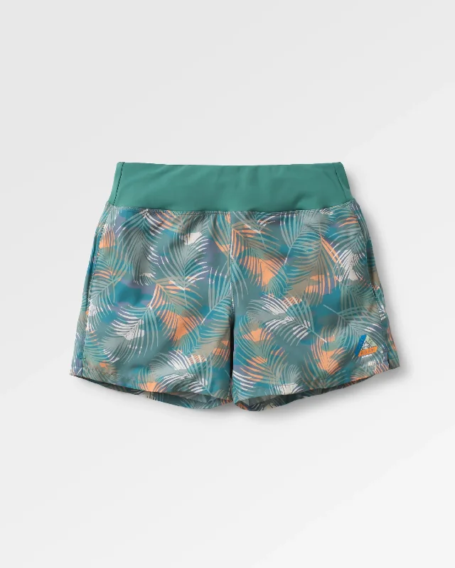 Jeanette Women Shorts with a Soft and Comfortable FeelRoundtrip Recycled All Purpose Trail Short - Palm Camo Deep Sea