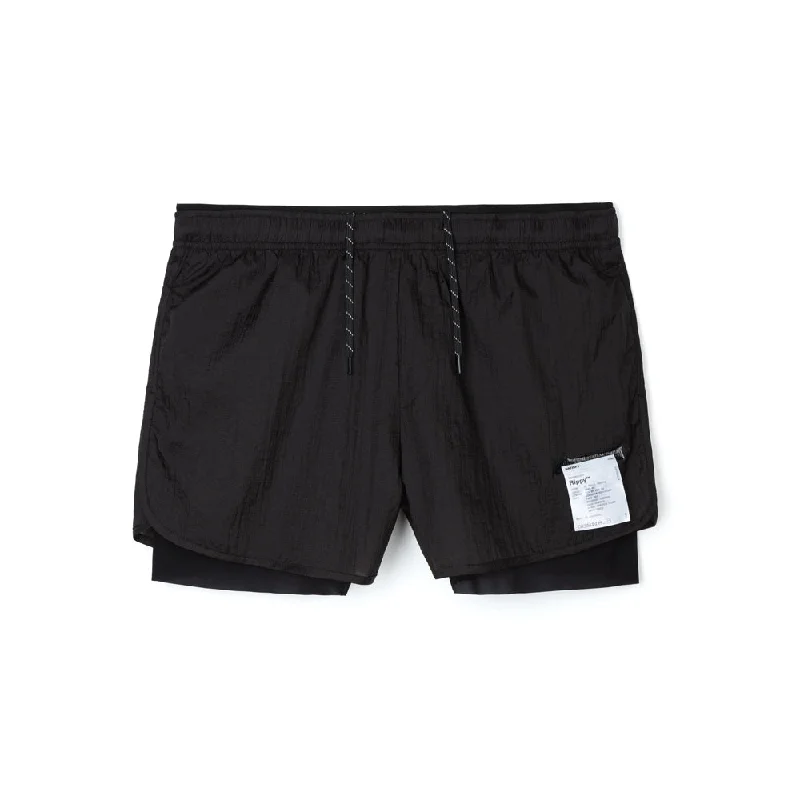 Belted Women Shorts to Enhance the WaistlineSatisfy Rippy™ 3" Trail Shorts - Black