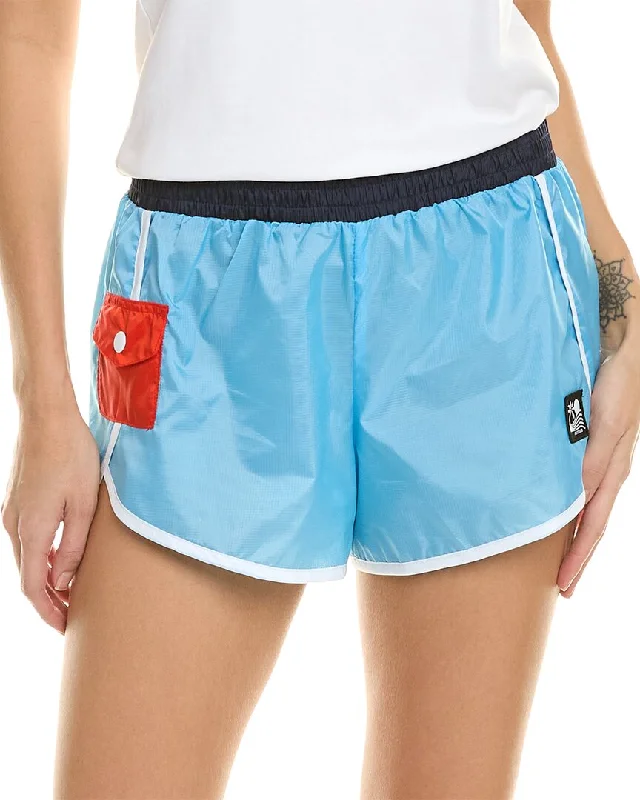 Cuffed Women Shorts for a Laid - Back and Trendy LookSTAUD Run Short