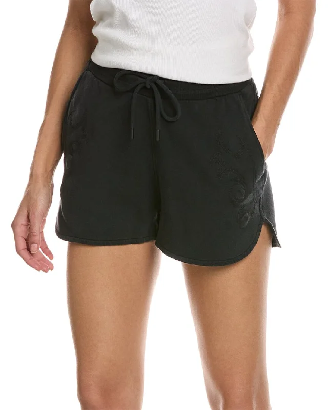 Jeanette Women Shorts with a Soft and Comfortable FeelThe Kooples Embroidered Drawstring Short