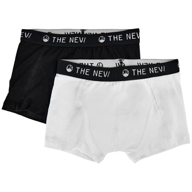 Printed Floral Women Shorts for a Summer - Ready StyleThe New Organic Boxers Noos 2-pack Black/White