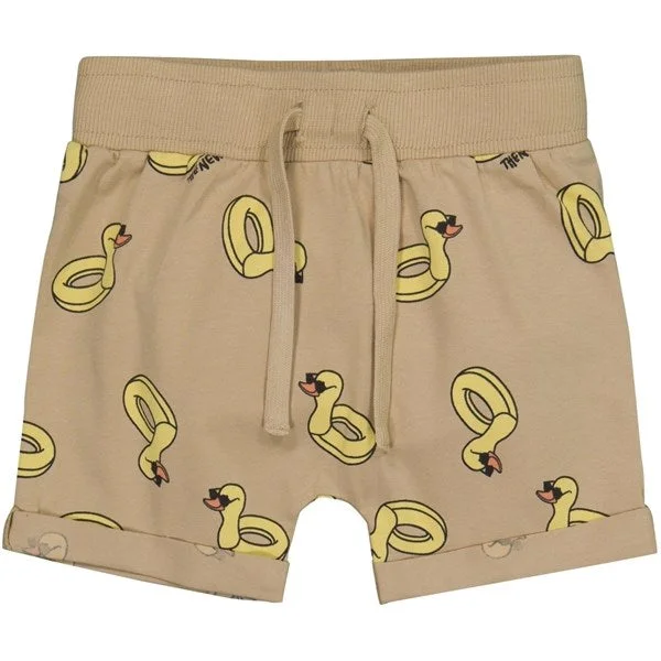 Printed Floral Women Shorts for a Summer - Ready StyleTHE NEW Siblings Cornstalk Rubber Duck AOP Kubber Shorts