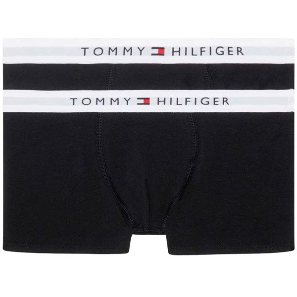 Elastic Waist Women Shorts for Easy Wear and ComfortTommy Hilfiger Boxershorts 2-Pack Black / Black