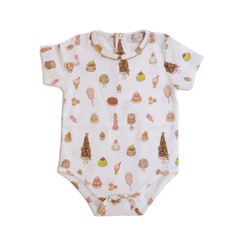 Metallic Bodysuits for a Glitzy and Glamorous Night OutAtelier Choux Onesie Classic Sweetie Pie